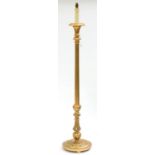 A GILTWOOD  STANDARD LAMP, 140CM H Condition report