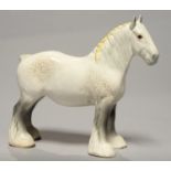 A BESWICK SHIRE MARE, 22CM H, PRINTED MARK Condition report  Good condition