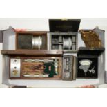 MISCELLANEOUS ENGRAVING INSTRUMENTS, ETC. Condition report  Some items possibly damaged or