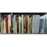 FIVE SHELVES OF BOOKS INCLUDING HISTORY, ART AND ANTIQUE REFERENCE, ETC Condition report