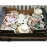 MISCELLANEOUS ROYAL CROWN DERBY AND OTHER CERAMICS, TO INCLUDE A PARAGON ATHENA TEA SERVICE, ETC.