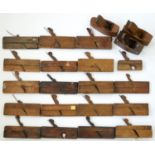 A COLLECTION OF WOODWORKING PLANES, EARLY 20TH C (22) Condition report