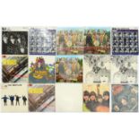 ORIGINAL AND LATER BEATLES ALBUMS (15) Condition report