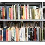 SEVEN SHELVES OF BOOKS INCLUDING ANTIQUE AND ART REFERENCE, BIOGRAPHY AND FICTION Condition report