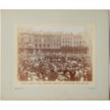 SECOND BOER WAR. HENSON & CO. PHOTOGRAPHER, SOUTH AFRICAN WAR MEMORIAL SERVICE [OLD MARKET SQUARE]