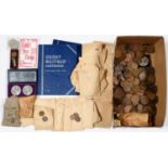 MISCELLANEOUS UNITED KINGDOM PRE DECIMAL AND OTHER COINS