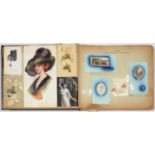 ADVERTISING. A MANUFACTURER'S SAMPLE CATALOGUE OF GREETINGS CARDS, C1910, CONTAINING NUMEROUS
