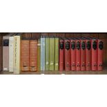 TWO SHELVES OF MISCELLANEOUS BOOKS, INCLUDING GREVILLE MEMOIRS 1814-1860, 8 VOLS, JOHN CONSTABLE'S