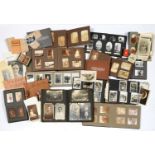 A COLLECTION OF POSTCARDS AND PHOTOGRAPHS, LOOSE AND IN ALBUMS, C1950 AND LATER