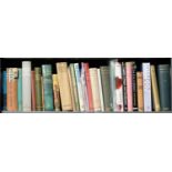 FIVE SHELVES OF MISCELLANEOUS BOOKS, INCLUDING FICTION AND CLASSICAL LITERATURE, PENGUIN PAPERBACKS,