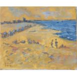 BARBARA DOYLE, NÉE BANKS - BEACH SCENE AND OTHER SUBJECTS, THIRTEEN, MOSTLY SIGNED AND/OR