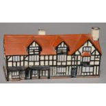 A W H GOSS MODEL OF SHAKESPEARE'S HOUSE, EARLY 20TH C, 18.5CM L, PRINTED MARK Good condition; no