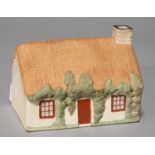 A W H GOSS MODEL OF A MANX COTTAGE, EARLY 20TH C, 12CM L, PRINTED MARK Good condition; no