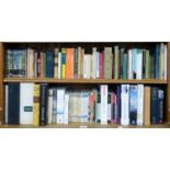 SIX SHELVES OF BOOKS, MISCELLANEOUS GENERAL SHELF STOCK