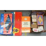 MISCELLANEOUS VINTAGE BOARD GAMES, INCLUDING PETER PAN MARBLE MAZE, THE GREAT PENGUIN BOOK CHASE AND