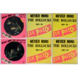 VINTAGE VINYL RECORDS. SEX PISTOLS - NEVER MIND..., 1977 PICTURE DISC (2) AND NEVER MIND... ALBUM,