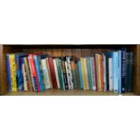 THREE SHELVES OF BOOKS, MISCELLANEOUS GENERAL SHELF STOCK, INCLUDING FOLIO SOCIETY