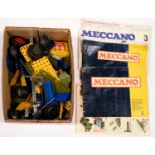 A QUANTITY OF MECCANO Second hand condition, signs of use