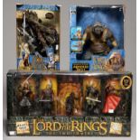 J. R. R. TOLKIEN. LORD OF THE RINGS MERCHANDISE - THREE BOXED MODELS, COMPRISING SARUMAN THE