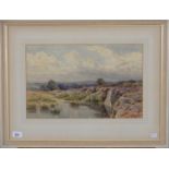 J G VERCO, FL EARLY 20TH CENTURY  - BILLSTON HILL FROM THE SOUTH WITH THE WELSH HILLS IN THE