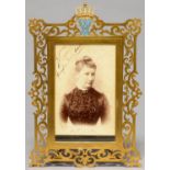 ROYAL. AUGUSTA VICTORIA, LAST EMPRESS OF GERMANY AND QUEEN OF PRUSSIA, PHOTOGRAPH, SIGNED, DATED