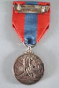 A Queen Elizabeth II Imperial Service medal,