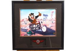 A Tasmanian Devil limited edition print, numbered 207/500,