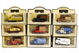 A quantity of boxed Lledo Days Gone commercial vehicles, to include Lambs Navy,
