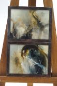 Fernando Velazquez, Abstracts, oil on canvas, signed verso and dated 2011,