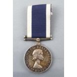 A Queen Elizabeth II Long Service medal,