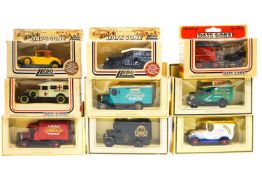 A quantity of boxed die-cast commercial vehicles, to include Ever Ready,