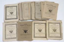 A set of brochure prints of Jones' View of Wales/set of Fishers' Views of Cumberland, Westmoreland,