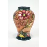 A Moorcroft 'Cosmos' vase of inverted baluster form,
