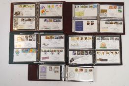 A collection of First Day covers, mounted and un-mounted, to include Royal Wedding, aviation,