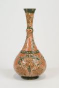 William Moorcroft for Macintyre, a 'Florian ware' baluster vase