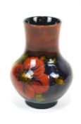 A William Moorcroft 'Clematis' pattern vase,