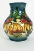 A Moorcroft 'Anna Lily' pattern oriform vase, circa 1998, printed and painted marks,