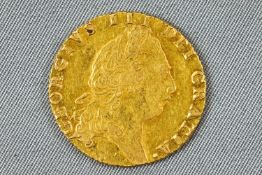 A loose George III shield sovereign, dated 1794.