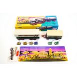 Four boxed Corgi classics, Showmans range trucks,