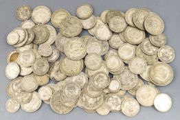 A group of pre-1947 British coins,