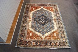 A handmade rug,