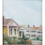 Diana Lane, Barry Sydney oil on board,signed and titled verso" 11.5cm. x 10cm.