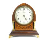 A French (Duverdrey & Bloquel) eight day mantel clock,