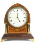 A French (Duverdrey & Bloquel) eight day mantel clock,