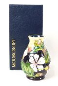 A modern Moorcroft oviform vase,