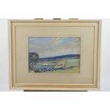 G W Allinson, watercolour, Point to Point, Chirveley', signed lower right, framed and glazed,