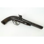 A 19th century Howdah pistol by Joseph Lang Haymarket, London,