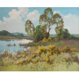 Peter Cox, (1912-1985), Landscape, oil on canvas, signed lower left,