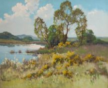 Peter Cox, (1912-1985), Landscape, oil on canvas, signed lower left,