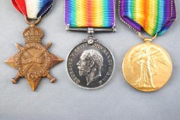 Two World War I medals awarded to 857 Private G L Hooper,